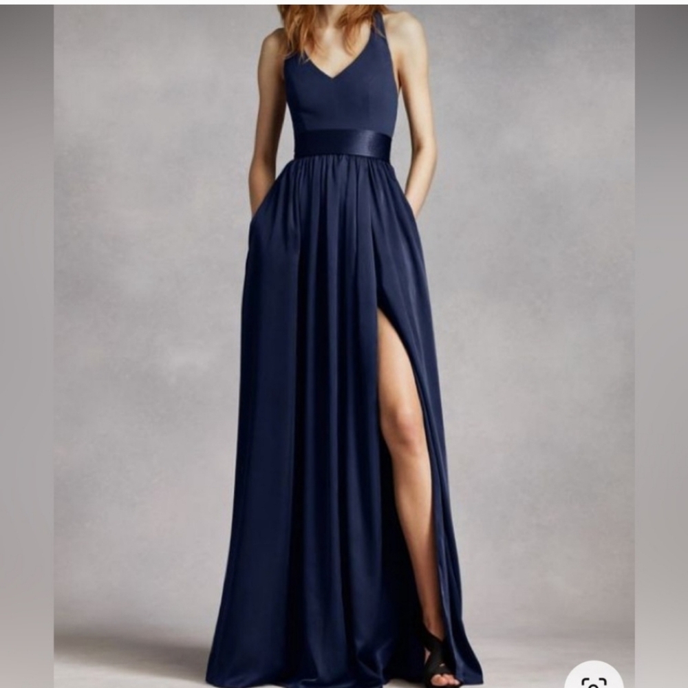 Vera Wang High Slit Dress Sz 18